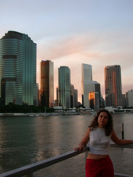 Skyline At Sunset